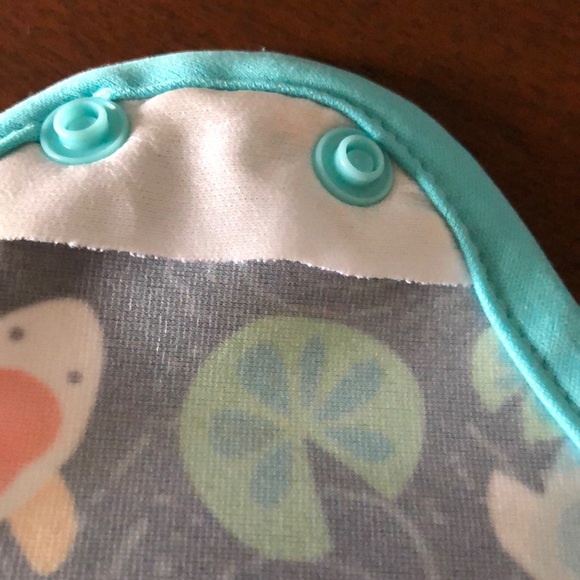 Coveralls Blueberry Koi Fish Diaper Cover - Picture 4 of 11